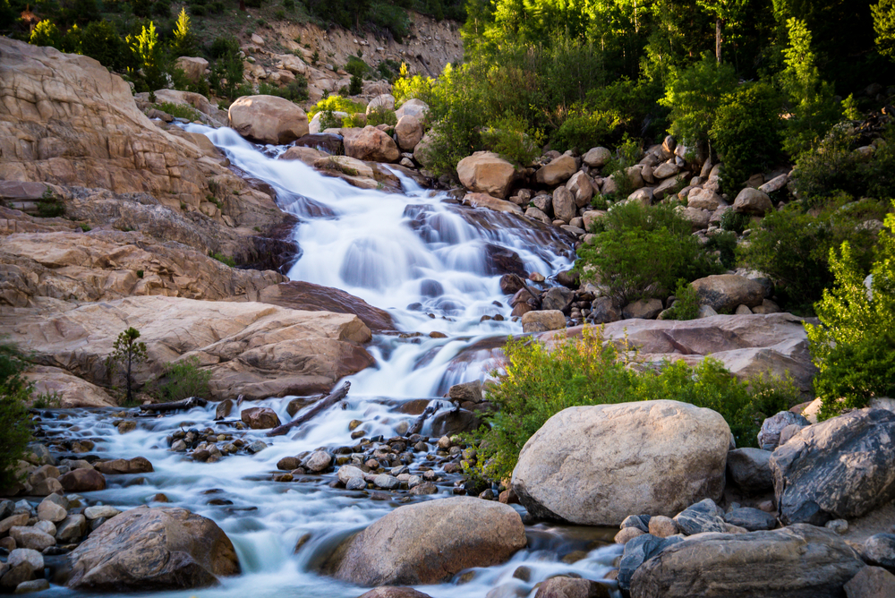 Alluvial Fan at the Rocky Mountain National Park