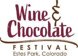 wine and chocolate logo fest 2024